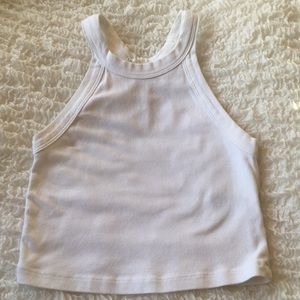 White crop top 🖤